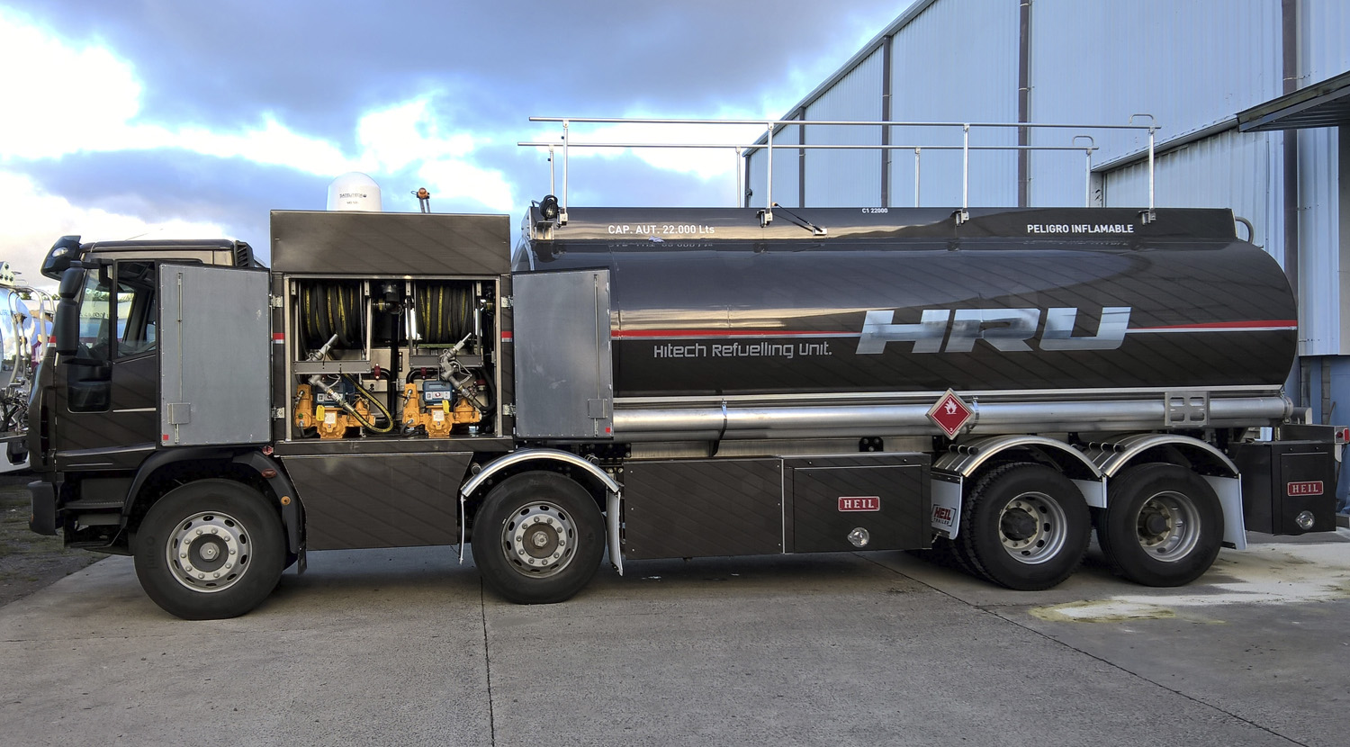 Gestión de combustibles para maquinarias